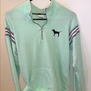 Mint green PINK sweater